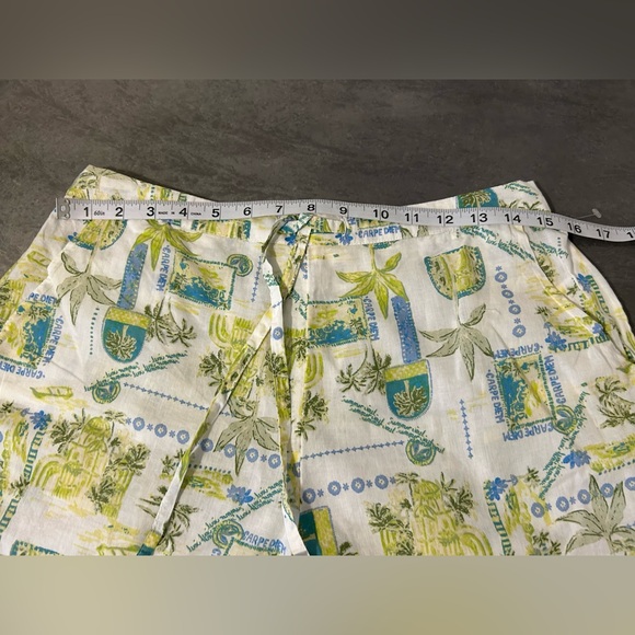 NWT Calypso St. Barth Carpe Diem Palm Top And Shorts Pajama Lounge Set - Picture 6 of 12